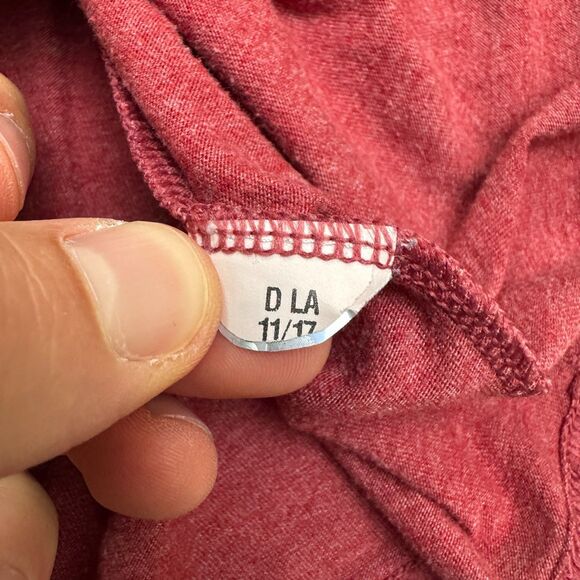 The North Face Slim Fit Graphic T-Shirt Men XL Red Crew Neck California Bear Tee - Picture 6 of 10